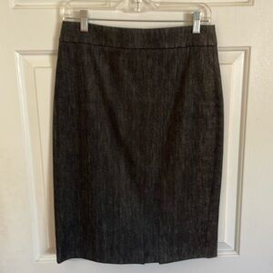 J Crew denim pencil skirt size 4